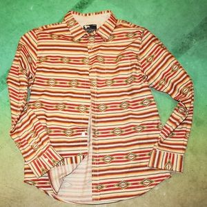 Aztec Button Down Shirt